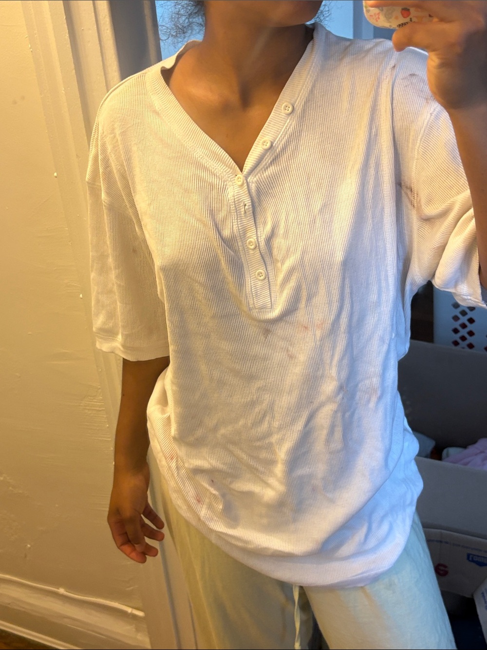 Well worn smell guaranteed female top